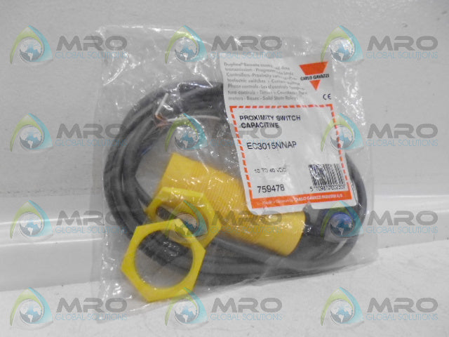CARLO GAVAZZI EC3015NNAP PROXIMITY SWITCH *NEW IN FACTORY BAG*