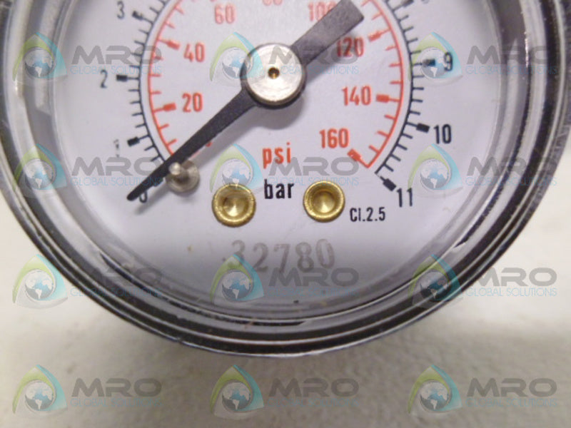 INDUSTRIAL MRO 32780 PRESSURE GAUGE 1-11 PSI *NEW NO BOX*