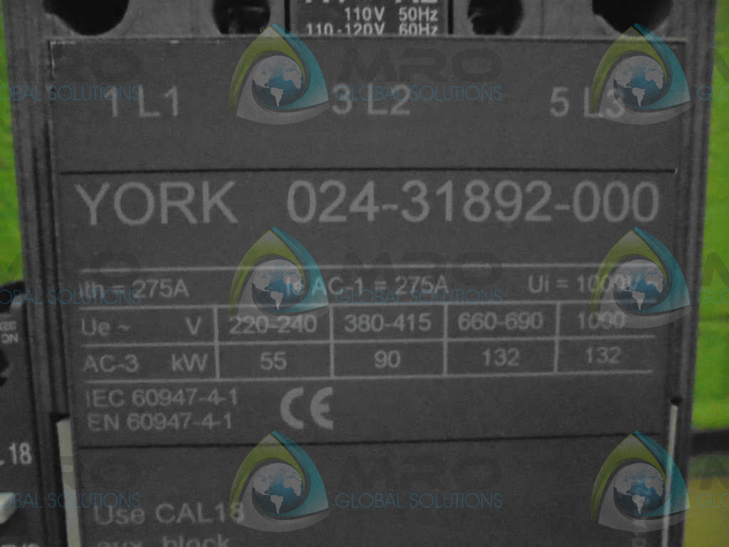 YORK 024-31892-000 CONTACTOR *NEW NO BOX*