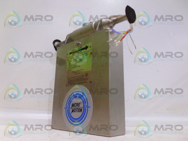 MICRO MOTION DS040S SANITARY MASS FLOW SENSOR *USED*