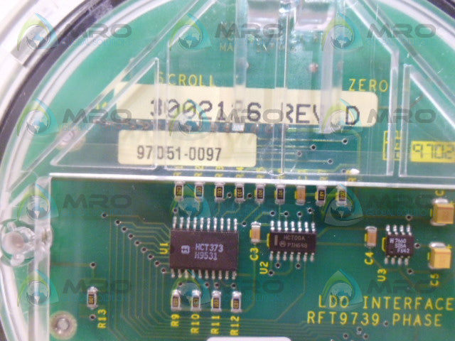 MICRO MOTION RFT9739 FLOW TRANSMITTER (AS PICTURED) *NEW NO BOX*