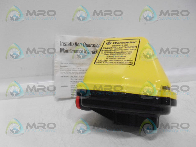 WORCESTOR 2036R0 SERIES 36 ELECTRIC ACTUATOR *NEW NO BOX*