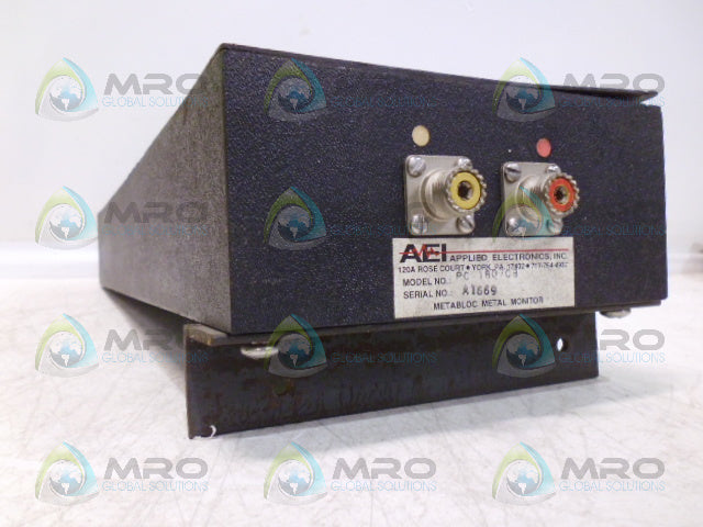 AEI PC-1807CB METABLOC METAL MONITOR *USED*