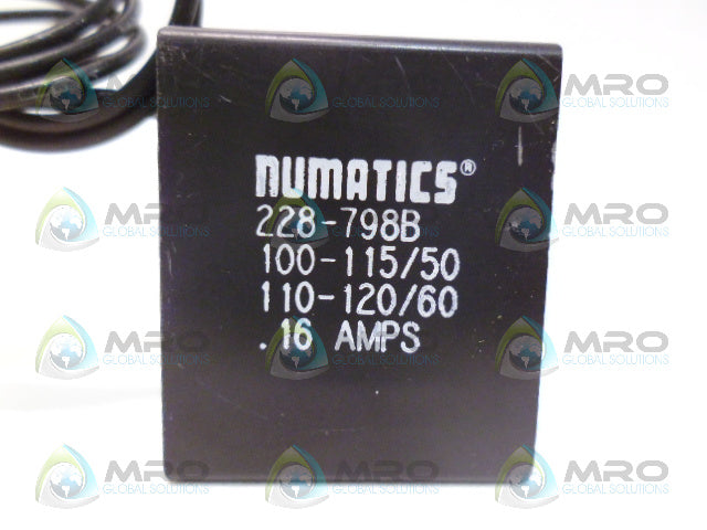 NUMATICS 228-798B SOLENOID VALVE *NEW NO BOX*