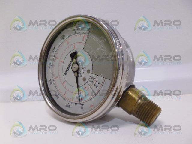 ENERPAC GF-230P HYDRAULIC PRESSURE GAUGE *USED*