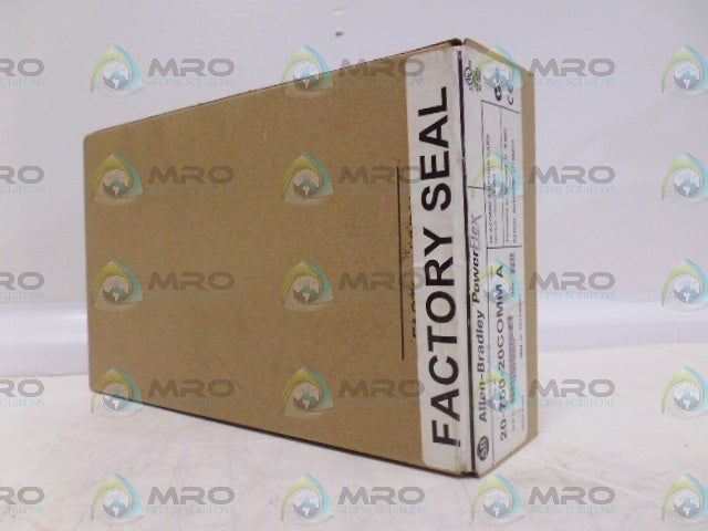ALLEN BRADLEY POWERFLEX 20-750-20COMM SER. A F/W 0.000 DATE:2011*FACTORY SEALED*