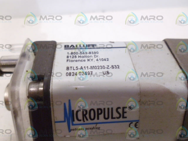 BALLUFF BTL5-A11-M0230-Z-S32 MICROPULSE TRANSDUCER *NEW NO BOX*