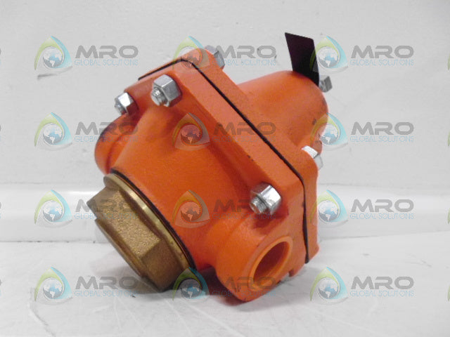 CASH VALVE 1" TYPE B PRESSURE VALVE 150 PSI *NEW NO BOX*