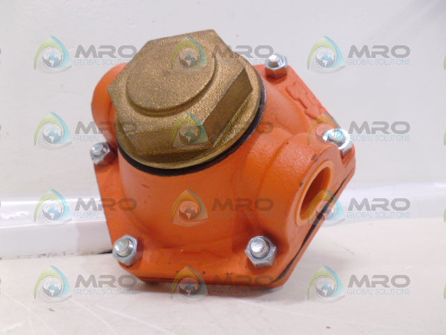 CASH VALVE 1" TYPE B PRESSURE VALVE 150 PSI *NEW NO BOX*