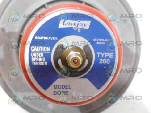 LOVEJOY 260 PULLEY 5/8 BORE *NEW IN BOX*