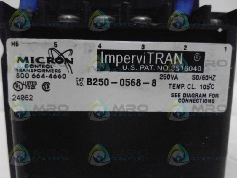 MICRON B-250-0568-8 TRANSFORMER (AS PICTURED) *USED*