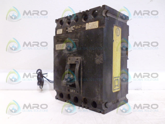 SQUARE D FAL32040 CIRCIUT BREAKER *USED*