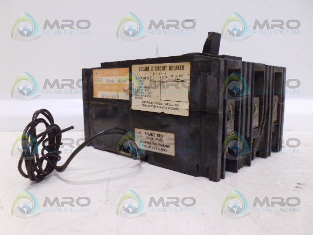 SQUARE D FAL32040 CIRCIUT BREAKER *USED*