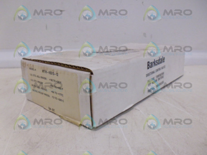 BARKSDALE MT1H-H351S-12 TEMPATURE SWITCH *NEW IN BOX*