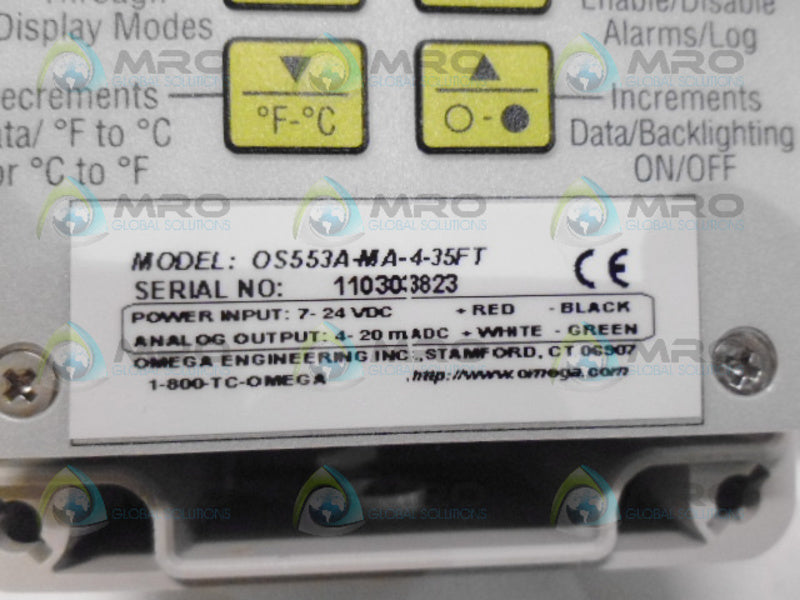 OMEGA OS553A-MA-4-35FT TRANSMITTER NSMP