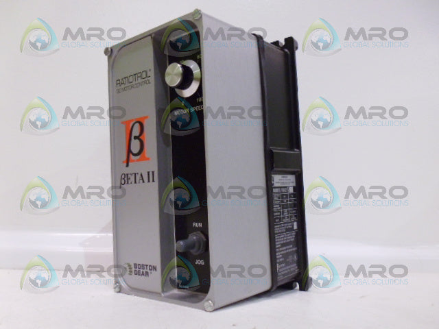 BOSTON GEAR BETA II RBA2S DC MOTOR CONTROLLER *NEW NO BOX*