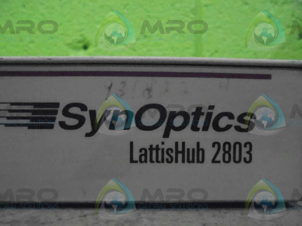 SYN OPTICS LATTISHUB 2803 *USED*
