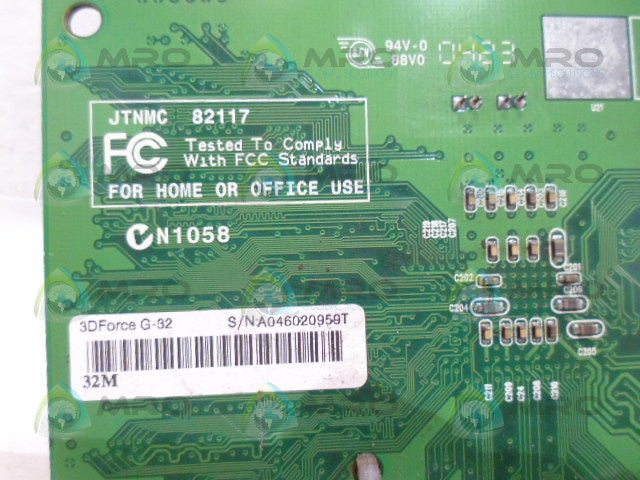 FC 82117B VIDEO CARD*USED*