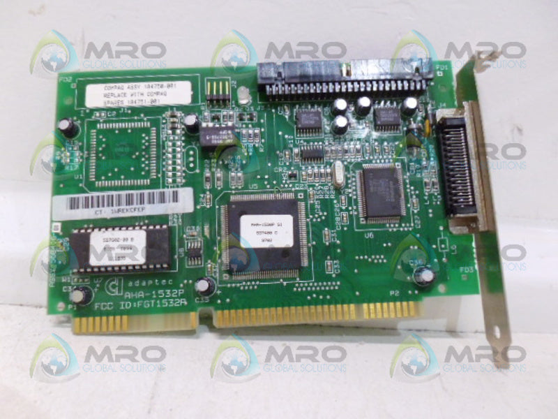 COMPAQ 184750-001 ADAPTEC CONTROLLER *USED*