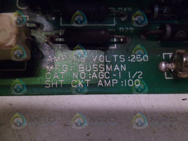 ALLEN BRADLEY 142129 POWER SUPPLY BOARD (AS PICTURED) *USED*