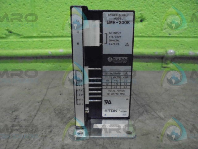 KEPCO/TDK EMR-200K SWITCHING POWER SUPPLY *NEW IN BOX*