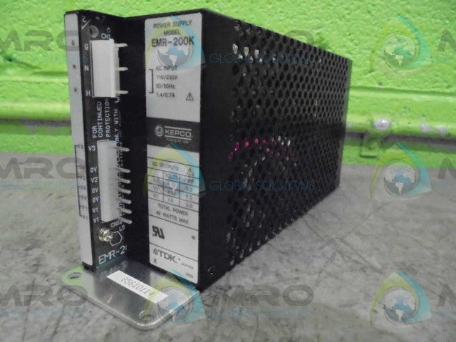 KEPCO/TDK EMR-200K SWITCHING POWER SUPPLY *NEW IN BOX*