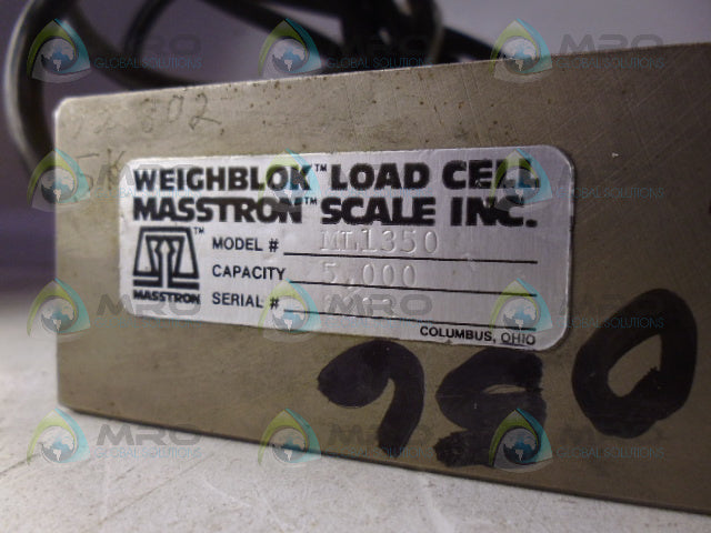 MASSTRON ML1350 LOAD CELL *USED*