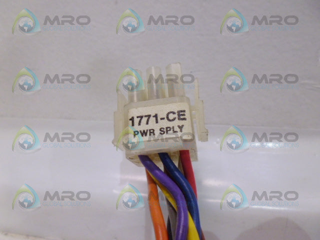 ALLEN BRADLEY 1771-CE POWER SUPPLY CABLE *USED*