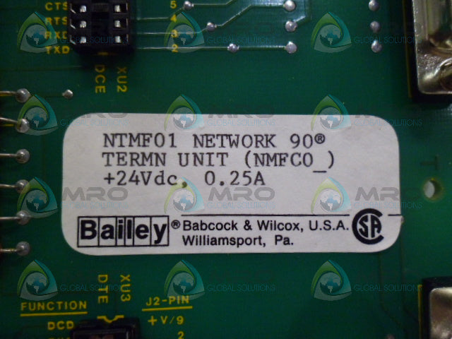 BAILEY NTMF01 TERMINATION UNIT *NEW NO BOX*