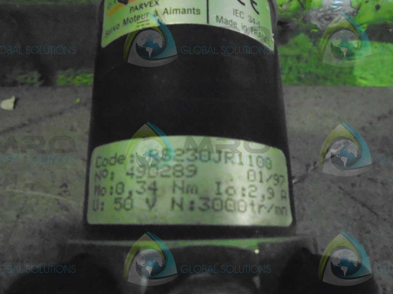 GEC ALSTHOM RS230JR1100 (TBN206R1000) SERVO MOTOR *USED*