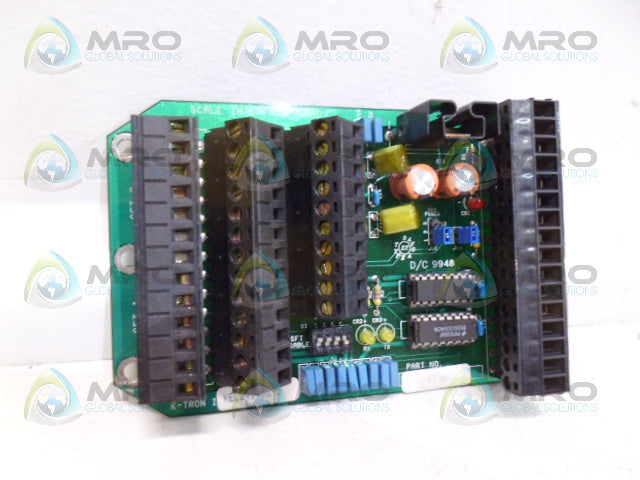 K-TRON KEL04193295 SCALE INTERFACE BOARD *NEW NO BOX*