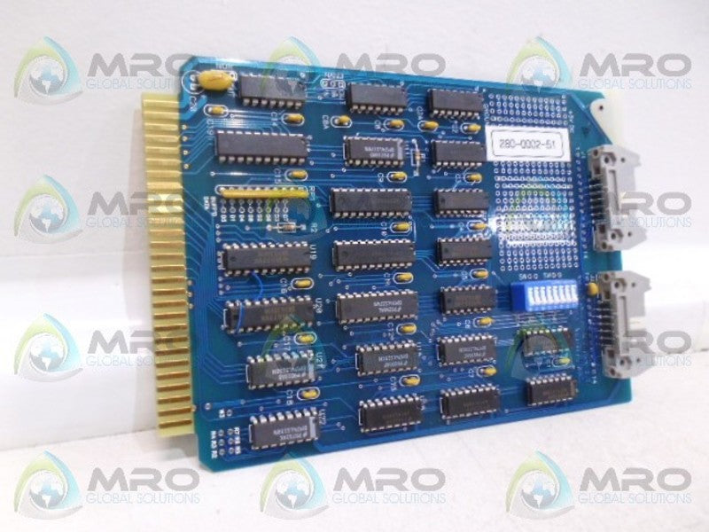 VENTEK 280-0002-51 VIDEO INTERFACE CIRCUIT BOARD *NEW NO BOX*