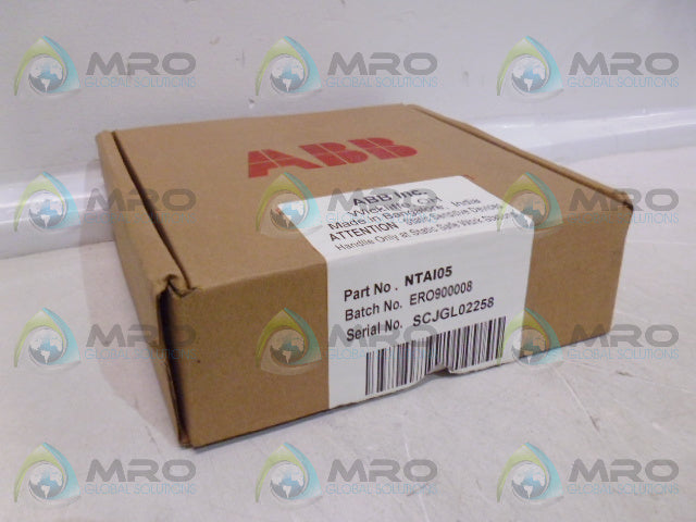 ABB NTAI05 TERMINAL MODULE *NEW IN BOX*