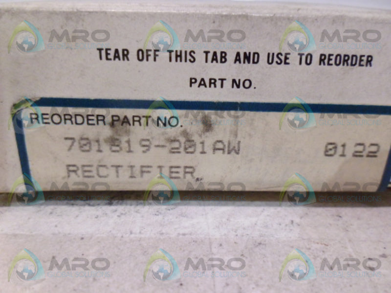 RELIANCE 701819-201AW RECITIFIER NSMP