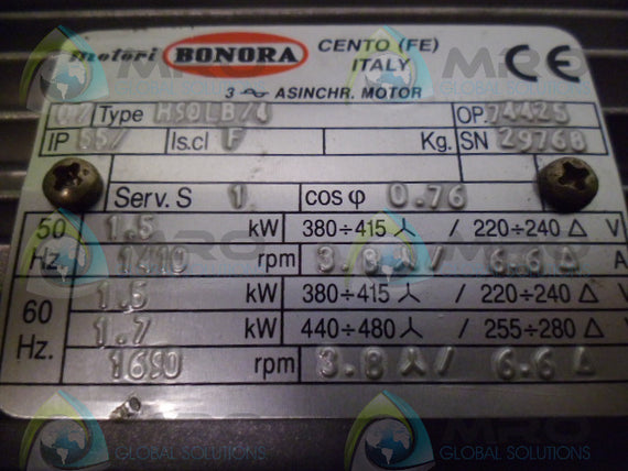 MOTORI BINORA H90LB/4 COMPACT MOTOR *NEW NO BOX*
