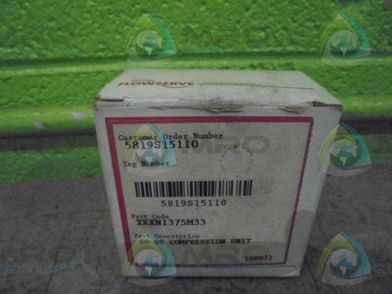 FLOWSERVE XKXN1375M33 20SS COMPRESSION UNIT  *NEW IN BOX*
