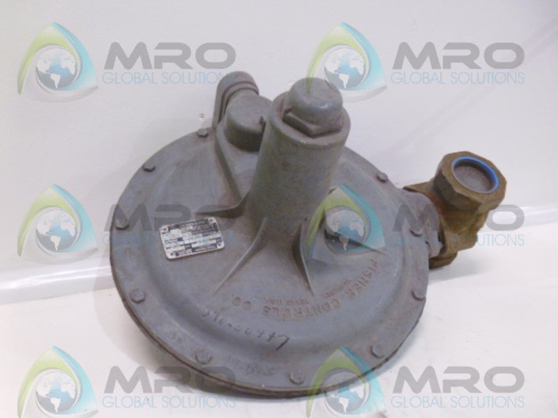 FISHER S202H GAS PRESSURE REGULATOR 1/4" * NEW *