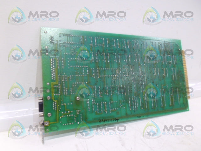 ROSEMOUNT 01984-0628-0001 PC BOARD *USED*