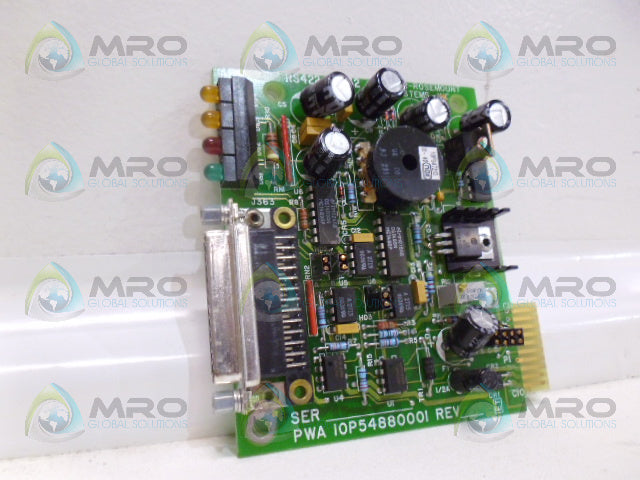 FISHER-ROSEMOUNT 10P54880001 INTERFACE CARD *USED*