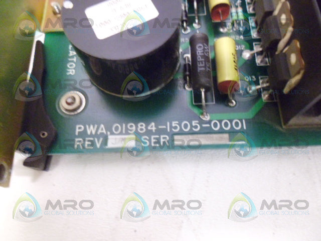ROSEMOUNT 01984-1505-0001 POWER REGULATOR *USED*