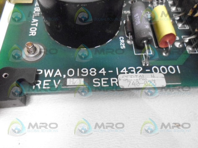 ROSEMOUNT 01984-1432-0001 POWER REGULATOR *USED*