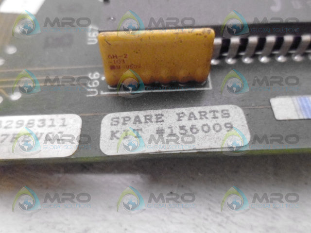 ALLEN BRADLEY 156009 CONTROL BOARD *USED*