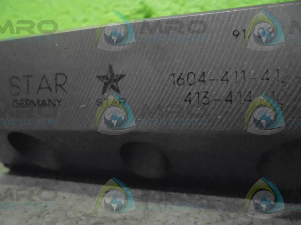 STAR 1604-413-10 RUNNER BLOCK *NEW IN BOX*
