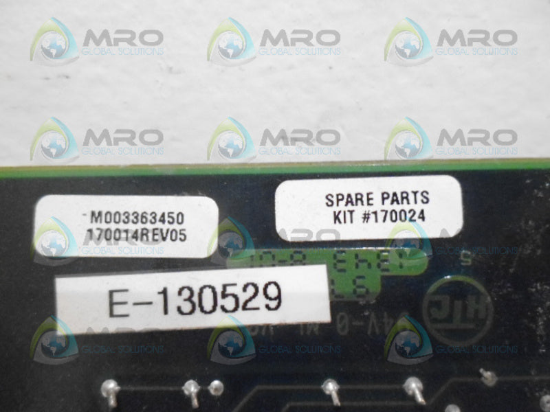 ALLEN BRADLEY 170024 ADAPTER BOARD *USED*