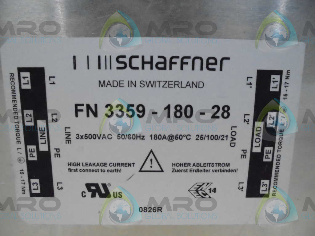 SCHAFFNER FN 3359-180-28 LINE FILTER *NEW NO BOX*
