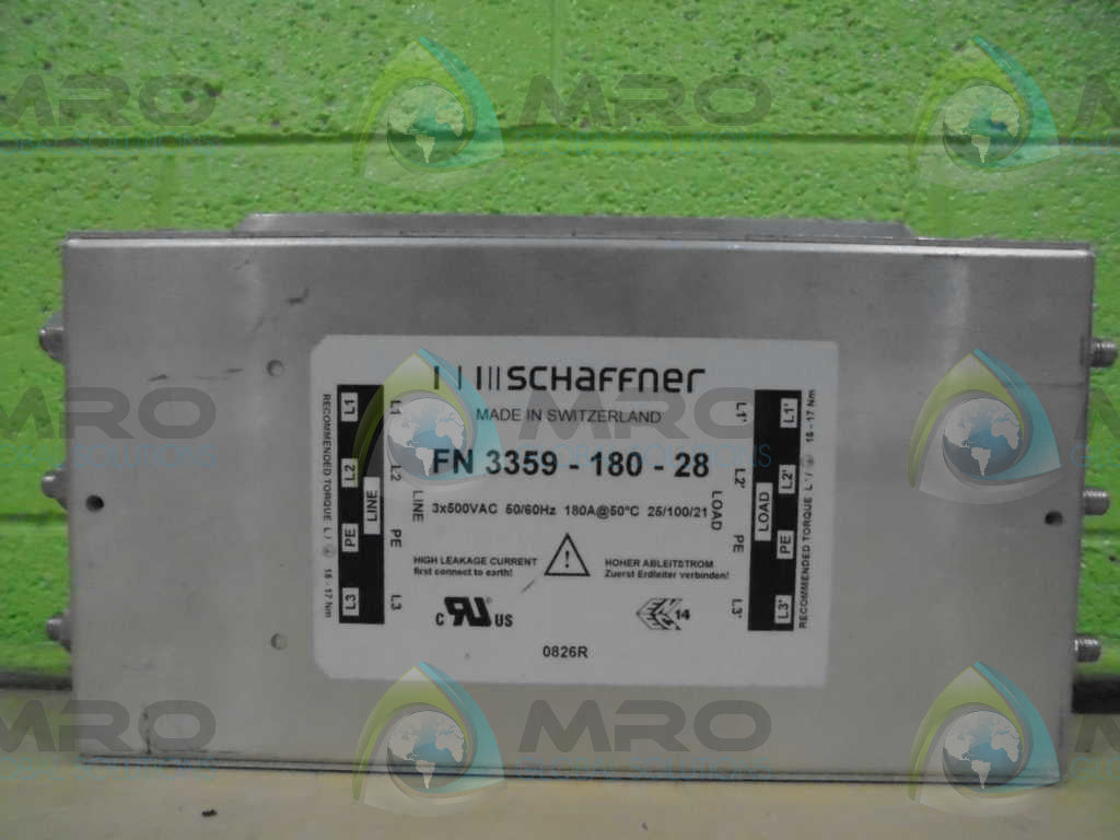 SCHAFFNER FN 3359-180-28 LINE FILTER *NEW NO BOX*