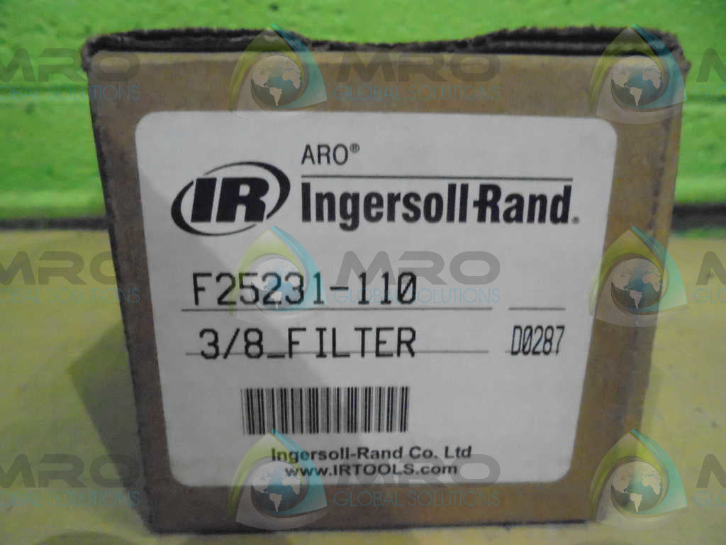 INGERSOLL RAND F25231-110 3/8 FILTER *NEW IN BOX*
