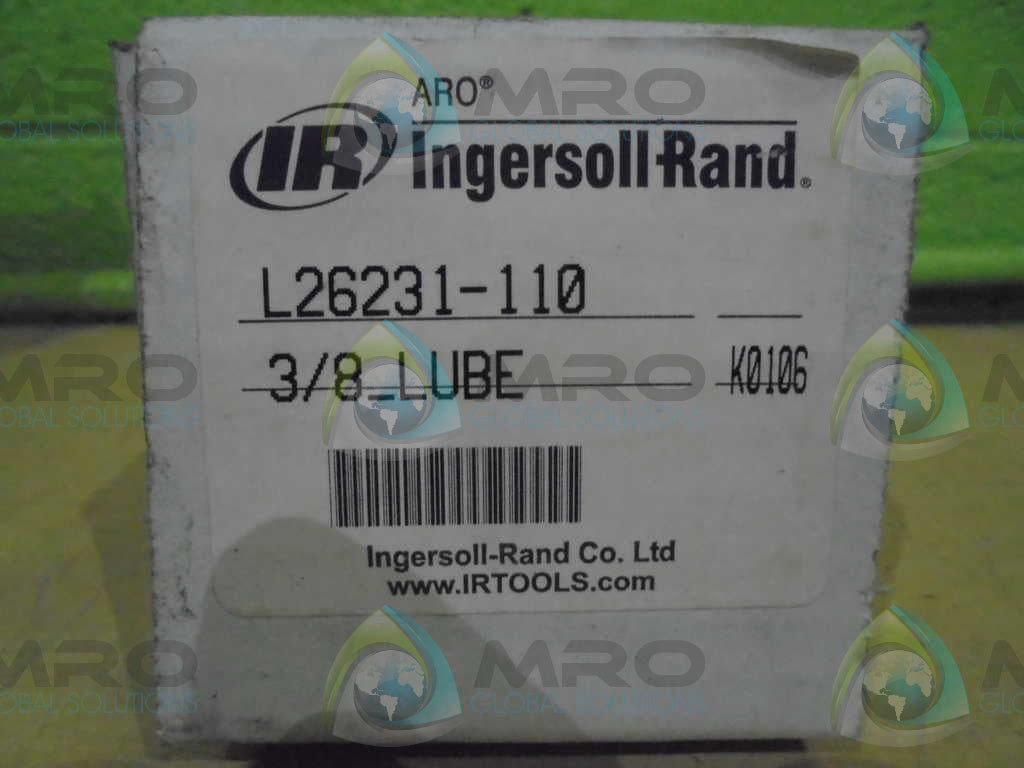 INGERSOLL RAND L26231-110 3/8 LUBE *NEW IN BOX*