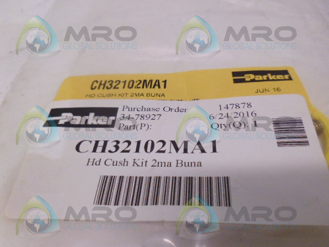 PARKER CH32102MA1 HD CUSH KIT 2MA BUNA *NEW IN FACTORY BAG*