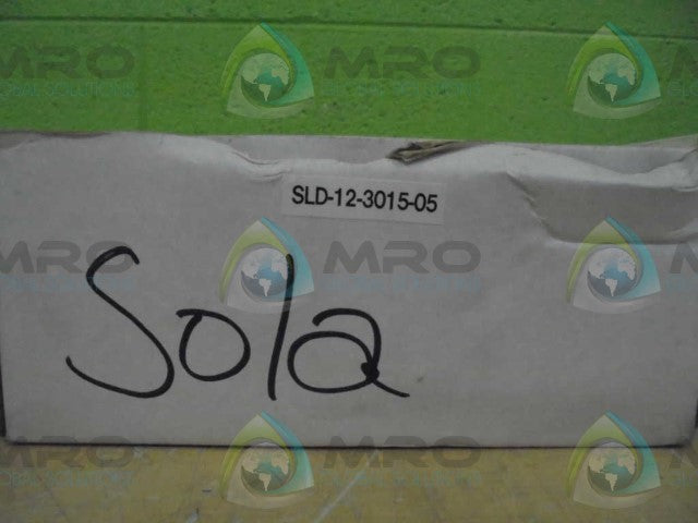 SOLA SLD-12-3015-05 DC POWER SUPPLY *NEW IN BOX*